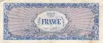 Francia 100 Francs Allied Military Currency - 1945 Serial 7 - VF