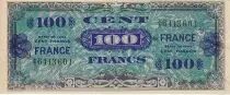 Francia 100 Francs Allied Military Currency - 1945 Serial 9