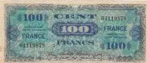 Francia 100 francs American printing - 1944 - Serial 2