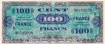 Francia 100 francs American printing - 1944 - Serial 5