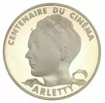 Francia 100 Francs Arletty - 100 years of Cinema - 1995 Proof