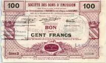 Francia 100 Francs Avesnes Et Solesmes Le Cateau