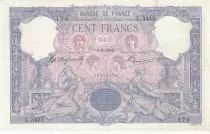 Francia 100 Francs Blue and pink - 09-03-1903 Serial E.3688 - F to VF - P.65