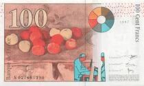 Francia 100 Francs Cezanne - 1997 - Serial N.021