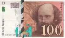 Francia 100 Francs C�zanne - VF 1998 various serials