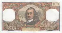 Francia 100 Francs Corneille - 06-10-1966 Serial Q.201