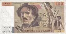 Francia 100 Francs Delacroix - 1978 - Serial D.4 - Fay.69.1c