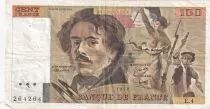 Francia 100 Francs Delacroix - 1978 - Serial E.4 - Fay.69.1c