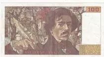 Francia 100 Francs Delacroix - 1978 - Serial M.3 - Fay.69.1b