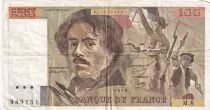 Francia 100 Francs Delacroix - 1978 - Serial M.8 - Fay.69.1f