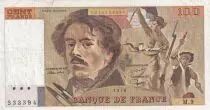 Francia 100 Francs Delacroix - 1978 - Serial M.9 - Fay.69.1h
