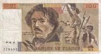 Francia 100 Francs Delacroix - 1978 - Serial W.3 - Fay.68.03