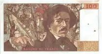 Francia 100 Francs Delacroix - 1978 Serial A.7 - XF