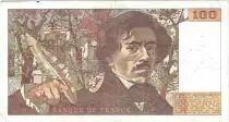 Francia 100 Francs Delacroix - 1978 Serial G.2 - P.153 - F+