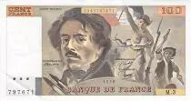 Francia 100 Francs Delacroix - 1978 Serial M.3 - VF to XF