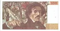 Francia 100 Francs Delacroix - 1978 Serial W.4