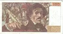 Francia 100 Francs Delacroix - 1978 Serial Y.1 - P.153 -  F +