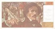 Francia 100 Francs Delacroix - 1981 Serial D.45 - XF