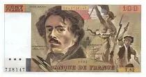 Francia 100 Francs Delacroix - 1984 - Serial T.82 - Fay.69.08a