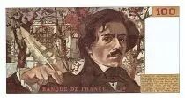 Francia 100 Francs Delacroix - 1984 - Serial T.82 - Fay.69.08a