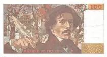 Francia 100 Francs Delacroix - 1984 Serial J.77 - XF