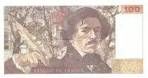Francia 100 Francs Delacroix - 1984 Serial K.89 - VF