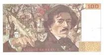 Francia 100 Francs Delacroix - 1984 Serial U.89 - VF
