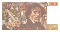 Francia 100 Francs Delacroix - 1986 Serial B.103 - XF