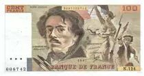 Francia 100 Francs Delacroix - 1987 VF