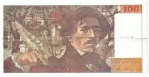 Francia 100 Francs Delacroix - 1990 Serial C.188 - F+