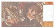 Francia 100 Francs Delacroix - 1990 Serial G.149 - XF
