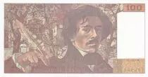 Francia 100 Francs Delacroix - 1991 - Serial D.180