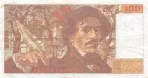 Francia 100 Francs Delacroix - 1991 Serial L.204 - VF