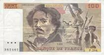 Francia 100 Francs Delacroix - 1991 Serial P.204 - F+