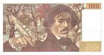 Francia 100 Francs Delacroix - 1991 VF