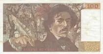 Francia 100 Francs Delacroix 1978 - Serial T.3