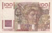 Francia 100 Francs Farmer - 02-10-1952 - Serial X.497 - VF