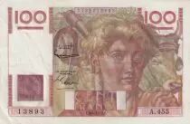 Francia 100 Francs Farmer - 03-04-1952 - Serial A.455