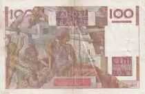 Francia 100 Francs Farmer - 03-04-1952 - Serial J.440