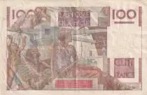 Francia 100 Francs Farmer - 06-09-1951 - Serial K.399 - VF