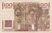 Francia 100 Francs Farmer - 06-09-1951 - Serial K.399 - VF