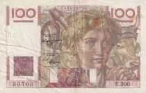 Francia 100 Francs Farmer - 17-02-1949- Serial  U.300 - VF
