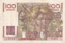 Francia 100 Francs Farmer - 19-05--1949- Serial  T.351 - VF+