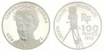 Francia 100 Francs Gerard Phillipe - 100 years of Cinema - 1995 Proof