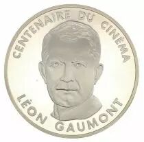 Francia 100 Francs Leon Gaumont - 100 years of Cinema - 1995 Proof