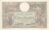 Francia 100 Francs LOM - large cartridges - 02-03-1927 - Serial G.17099
