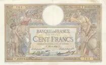 Francia 100 Francs LOM - large cartridges - 05-06-1928 - Serial Y.21669