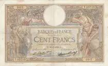Francia 100 Francs LOM - large cartridges - 16-07-1929 - Serial T.25715