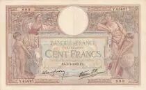 Francia 100 Francs Luc Olivier Merson - 06-04-1939 - Serial Y.65697