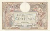 Francia 100 Francs Luc Olivier Merson - 06-06-1935 -  Serial A.48582